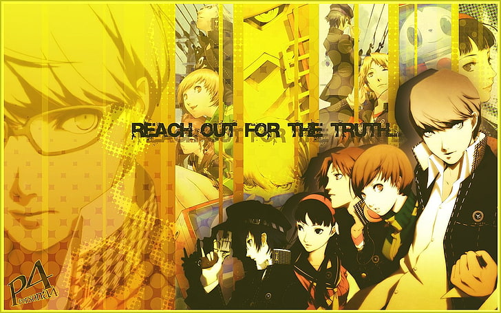 Reach out for the truth wallpaper, Persona, Persona 4, HD wallpaper