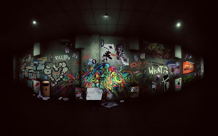 Wandgraffiti, Graffiti, HD-Hintergrundbild