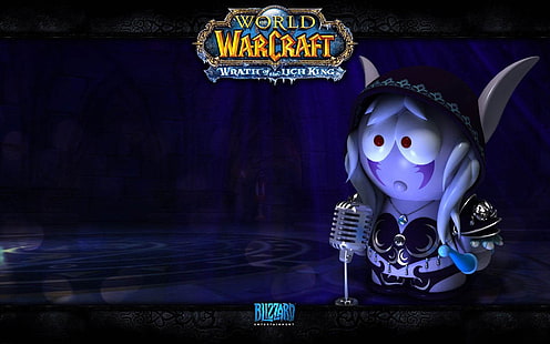 World of Warcraftキャラクターイラスト、World of Warcraft、Sylvanas Windrunner、ビデオゲーム、 HDデスクトップの壁紙 HD wallpaper