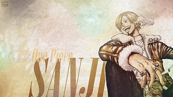 아니메, 원피스, Sanji (One Piece), HD 배경 화면 HD wallpaper