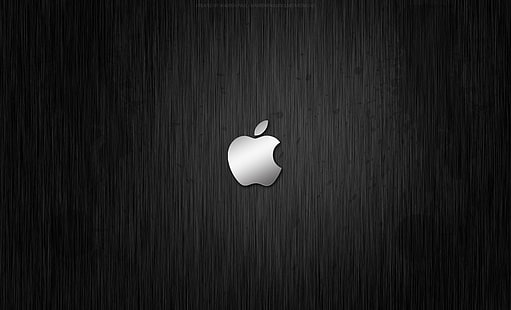 Metal Apple, Logotipo da Apple, Computadores, Mac, Apple, Metal, HD papel de parede HD wallpaper