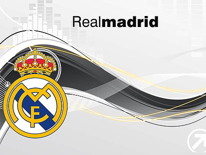 RealMadrid logosu, Real Madrid, HD masaüstü duvar kağıdı HD wallpaper