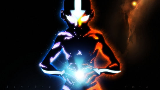 Sfondo di Avatar Aang 3D, Avatar: The Last Airbender, Aang, anime, Sfondo HD HD wallpaper