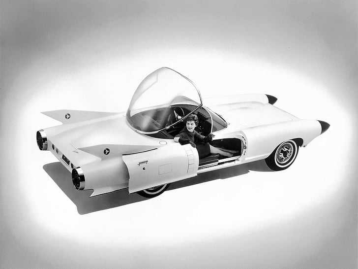 1959, cadillac, concept, cyclone, retro, supercar, supercars, Fondo de pantalla HD