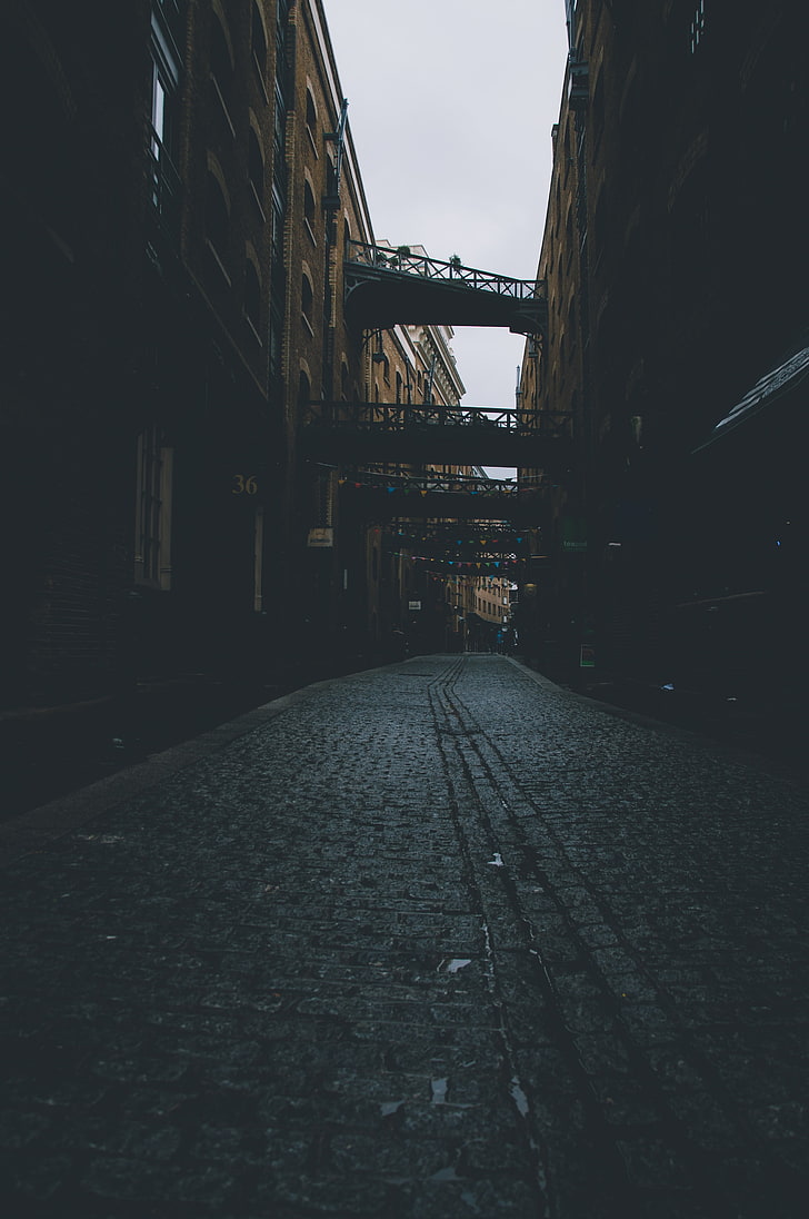 graue Betondecke, Straße, Straßenansicht, New York City, HD-Hintergrundbild, Handy-Hintergrundbild