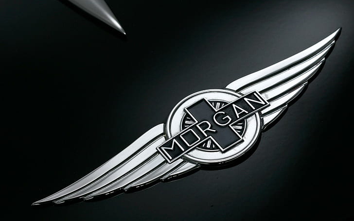 Morgan Logo, morgan, лого, коли, мини, HD тапет