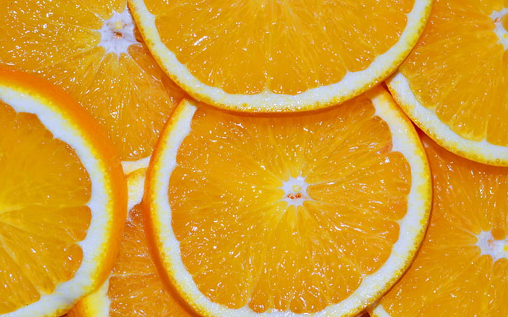 Foto Jeruk, irisan buah jeruk, buah-buahan, jeruk, foto, Wallpaper HD