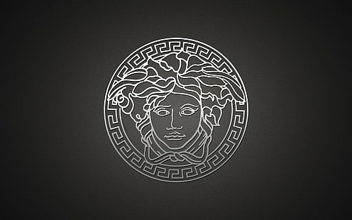 Versace, Logo, Brand, HD wallpaper HD wallpaper