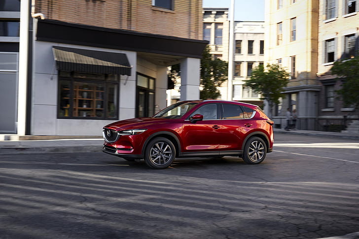 Mazda CX-5, Mazda CX 5 SUV 2017, bil, HD tapet