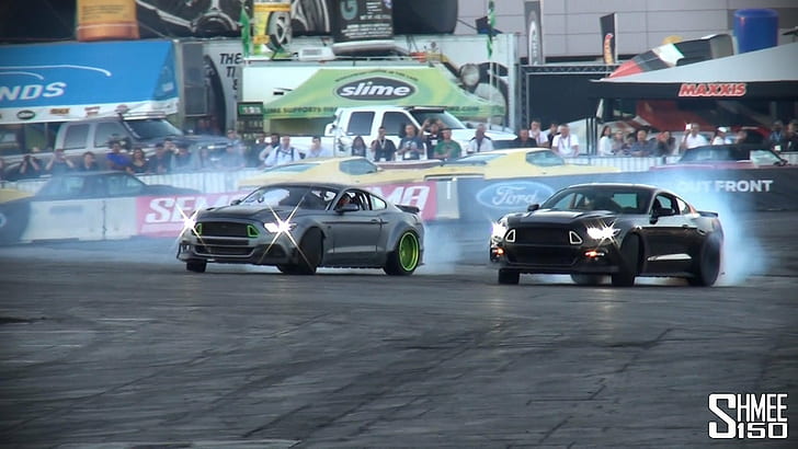 2015, drift, ford, hot, muscle, mustang, race, racing, rod, rods, rtr, tuning, HD wallpaper