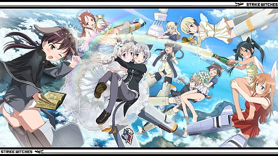 Anime, Strike Witches, Wallpaper HD HD wallpaper