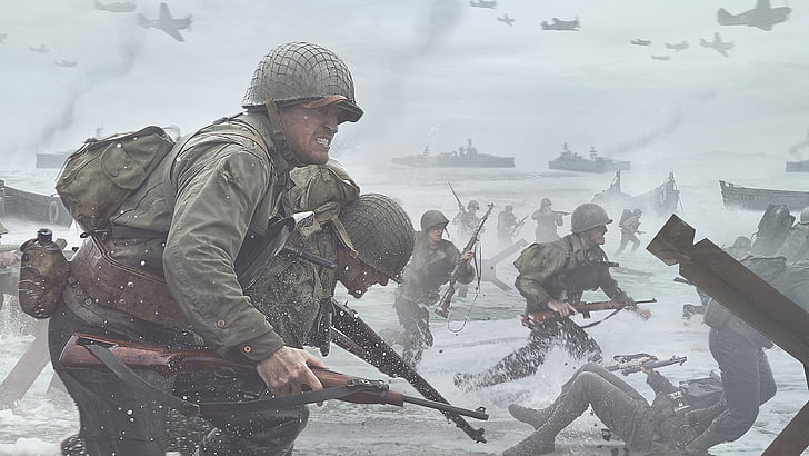 نداء الواجب ، كول أوف ديوتي: الحرب العالمية الثانية، خلفية HD