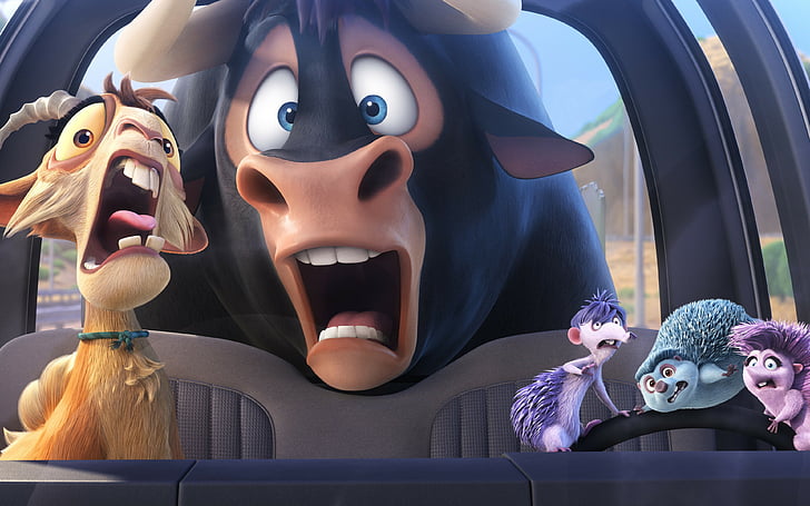 Escena de la película Disney Ferdinand, Ferdinand, 4k, Fondo de pantalla HD  | Wallpaperbetter