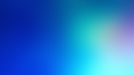 красочный, размытый, Windows 7, градиент, синий фон, минимализм, HD обои HD wallpaper