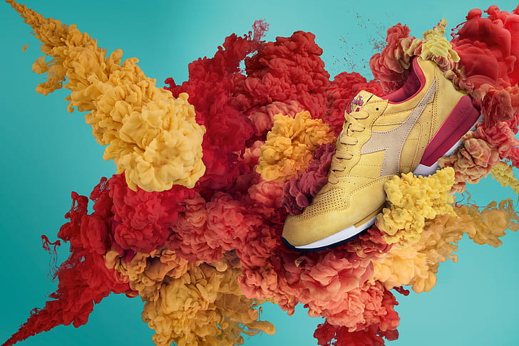 Warna-warni, Sepatu kets, 4K, Wallpaper HD