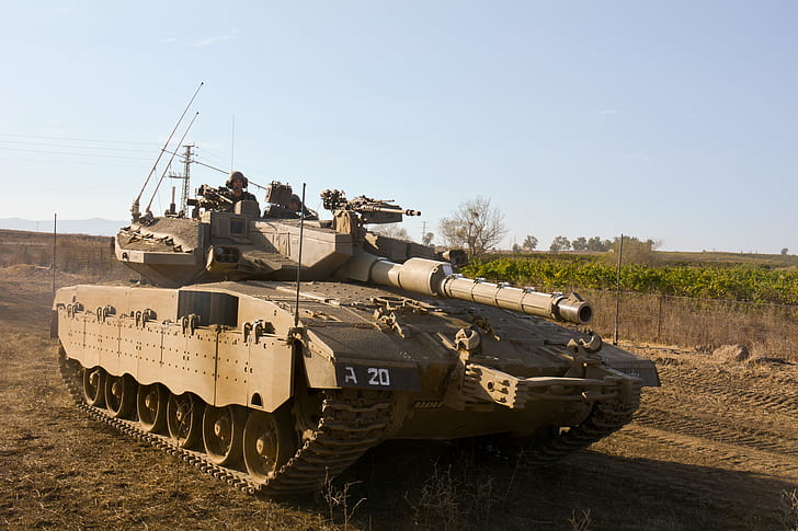 Tank, combat, main, Merkava, Israel, Mk III, HD wallpaper | Wallpaperbetter