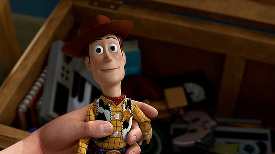 История игрушек, Вуди (Toy Story), HD обои HD wallpaper