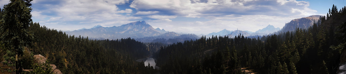 لعبة Far Cry 5 ، فن الألعاب ، المناظر الطبيعية ، الطبيعة ، لعبة Far Cry، خلفية HD HD wallpaper