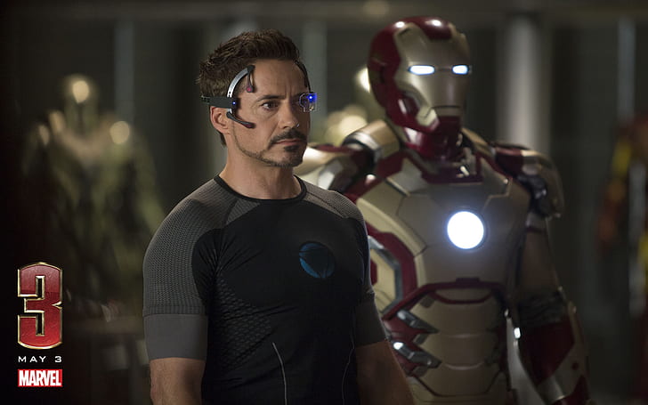Iron Man 3 Tony Stark, Fond d'écran HD