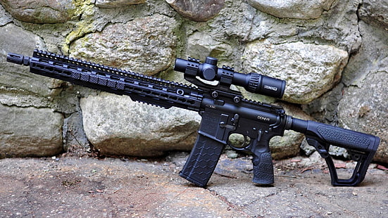 armas, rifle, arma, personalizado, M16, ar-15, rifle de asalto, ar 15, Fondo de pantalla HD HD wallpaper
