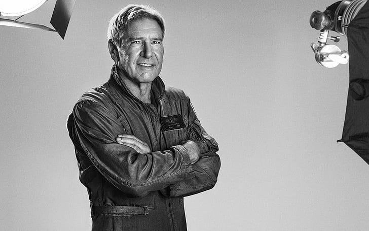 Harrison Ford The Expendables 3, Harrison Ford, The Expendables 3, Fond d'écran HD