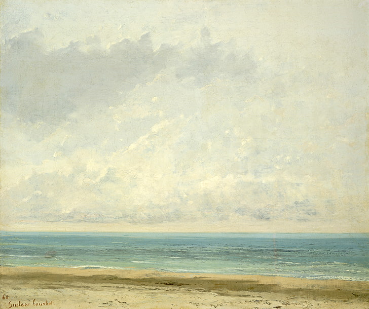 Gustave Courbet, sztuka klasyczna, Tapety HD
