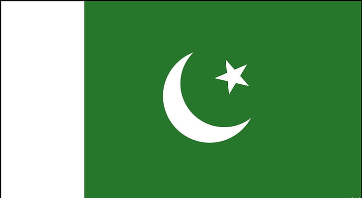 파키스탄 국기, 항공기, 벡터 아트, HD 배경 화면