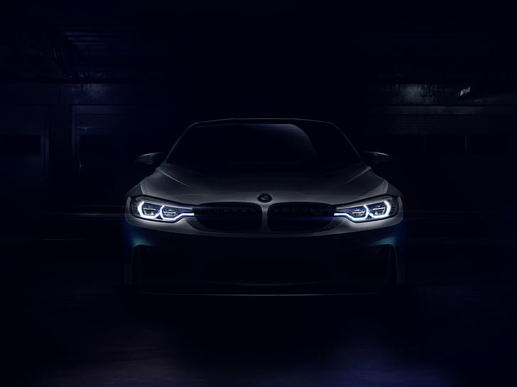 سيارة BMW M4 GT4 ، حزمة المنافسة ، 2018 ، 4K، خلفية HD
