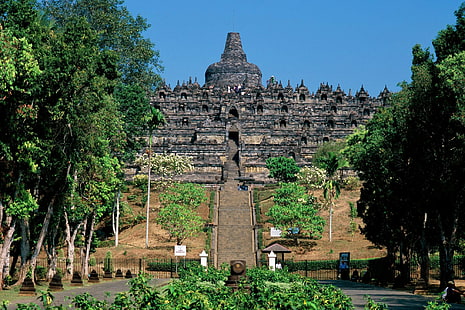 Borobudur, HD wallpaper HD wallpaper