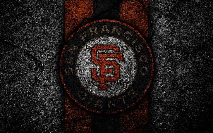 Beisebol, San Francisco Giants, Logotipo, MLB, HD papel de parede