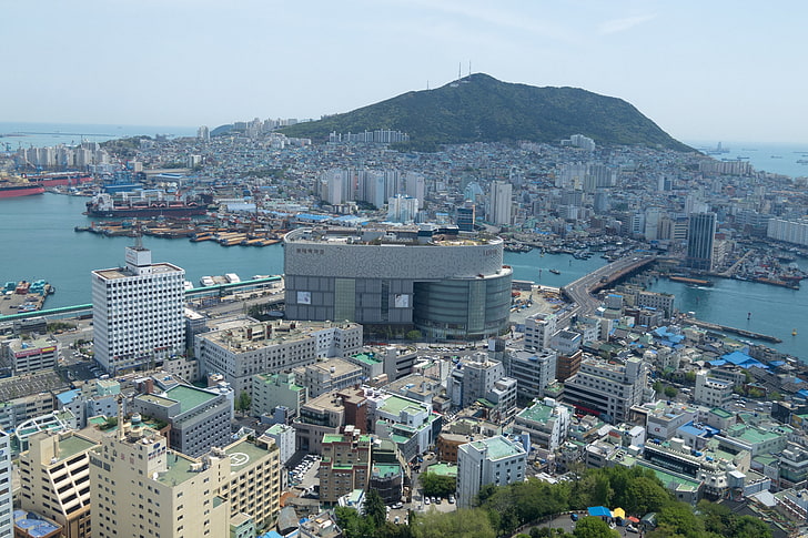 Busan, Turm, HD-Hintergrundbild