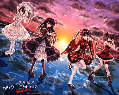 Anime, Date A Live, Kurumi Tokisaki, Fond d'écran HD HD wallpaper