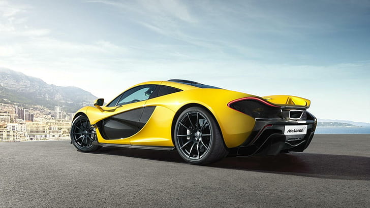 McLaren, McLaren P1, voitures, jaune, sport, McLaren, McLaren P1, voitures, jaune, sport, Fond d'écran HD