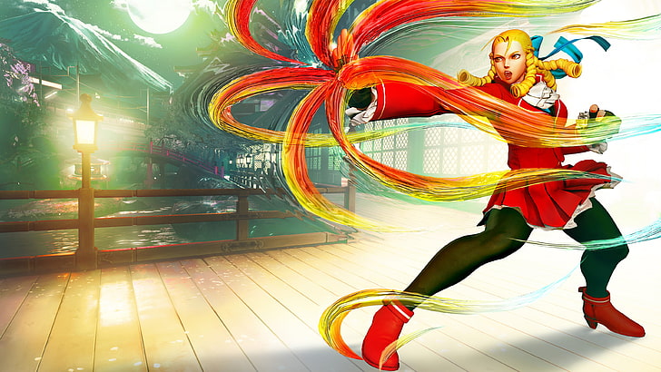 Street Fighter V Karin, Rue, Combattant, Karin, Fond d'écran HD