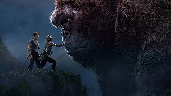 King Kong filmi, Kong: Kafatası Adası, Tom Hiddleston, en iyi filmler, HD masaüstü duvar kağıdı HD wallpaper
