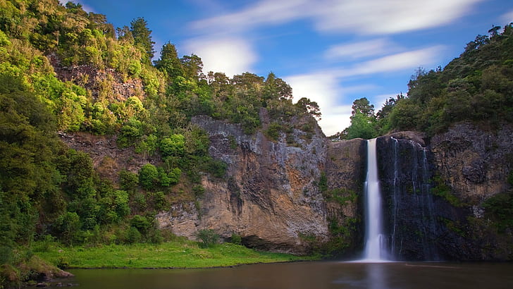 Beautiful waterfall streams, Beautiful, Waterfall, Stream, HD wallpaper