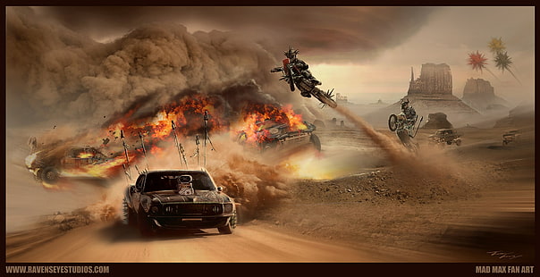 Mad Max Fury Road, HD-Hintergrundbild HD wallpaper