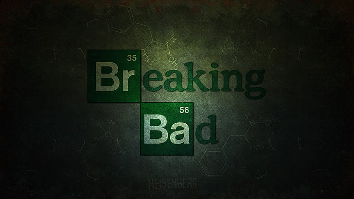 Breaking Bad, TV, tipografía, Fondo de pantalla HD