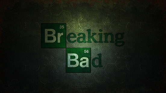 Breaking Bad, Fernsehen, Typografie, HD-Hintergrundbild HD wallpaper