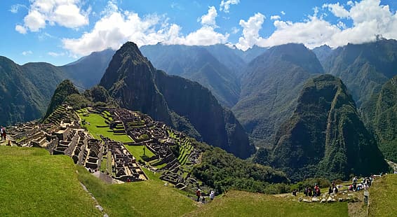  Mountains, Peru, ancient, Machu Picchu, relic, HD wallpaper HD wallpaper
