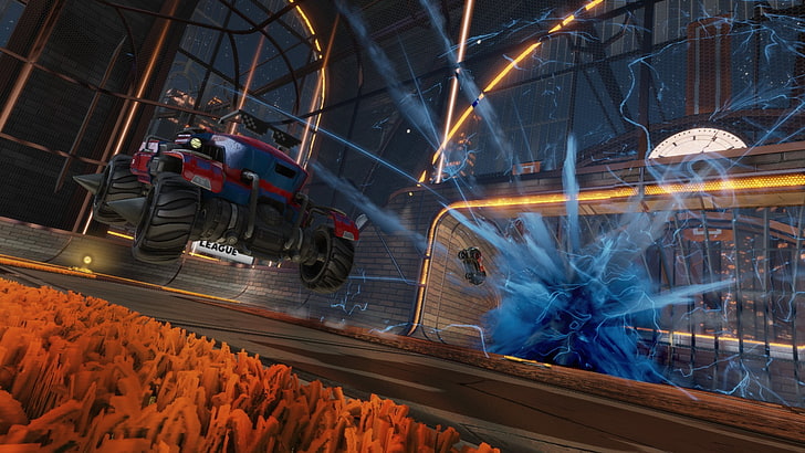 Rocket League, e-sport, Goal, HD wallpaper