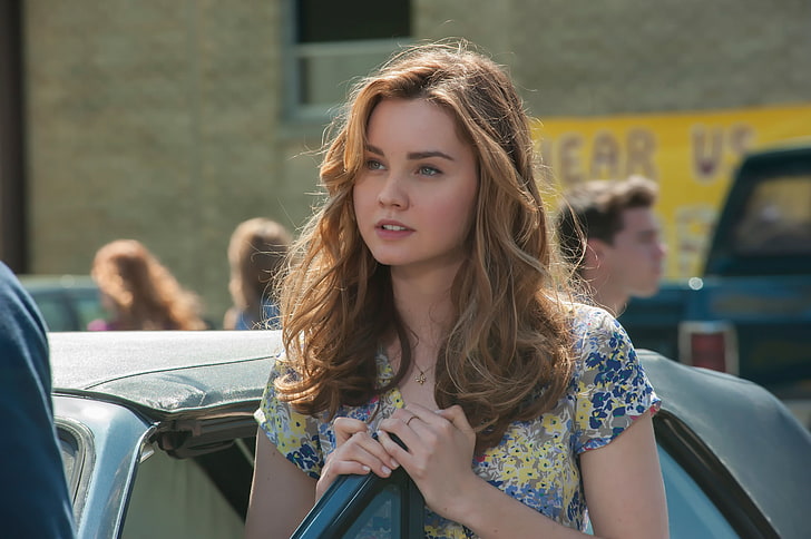 women's yellow and gray floral top, The Best Of Me, The best in me, Liana Liberato, Young Amanda, HD wallpaper