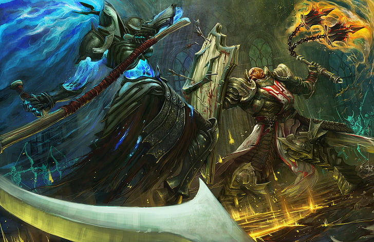 game illustration, video games, Diablo 3: Reaper of Souls, HD wallpaper