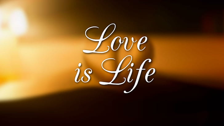 Love Is Life Quotes HD, 1920x1080, citations d'amour, citations de vie, amour, Fond d'écran HD