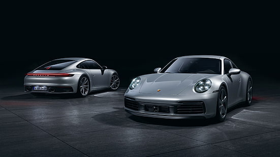 Авто, Porsche, Machine, Grey, Porsche 911, Транспорт и транспортные средства, Porsche 911 Carrera 4S, при свете надежды, Свет надежды, HD обои HD wallpaper