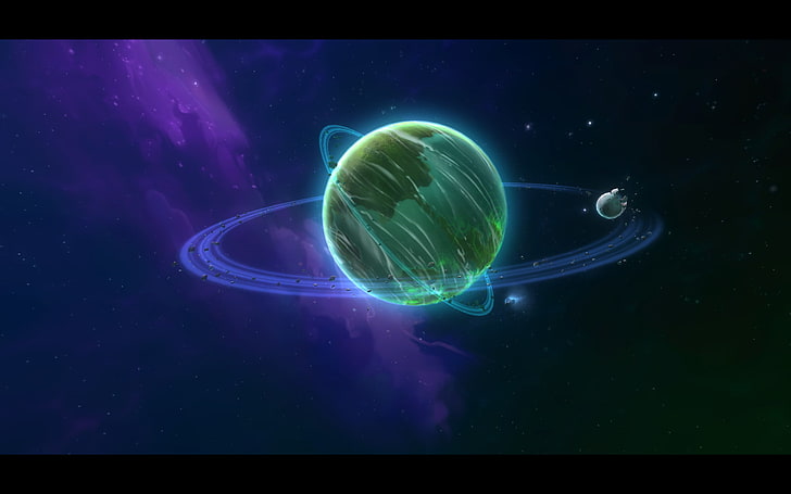 Wildstar วิดีโอเกมวงแหวนดาวเคราะห์ดาวเคราะห์, วอลล์เปเปอร์ HD