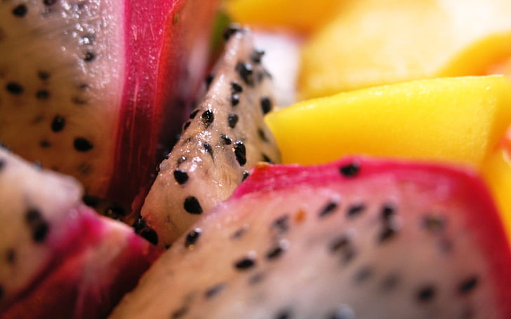 buah naga, makanan, buah, Wallpaper HD