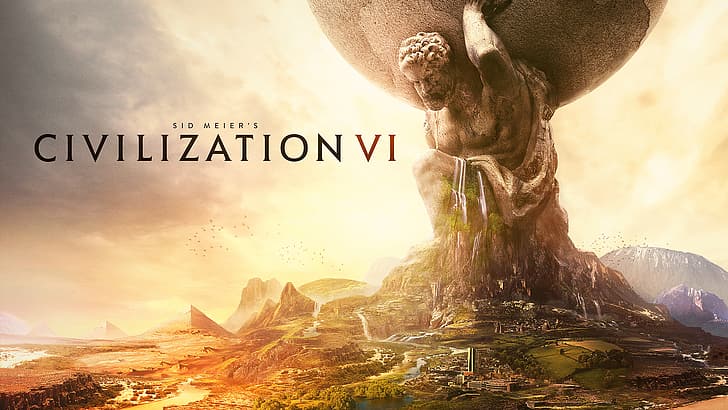 Civilization VI de Sid Meier, jogos de estratégia, HD papel de parede