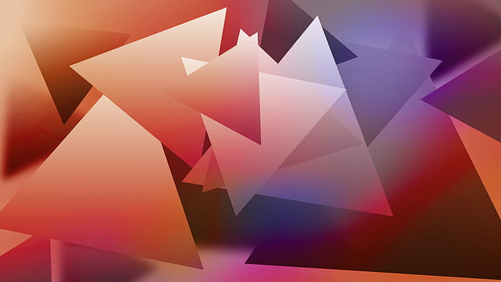 Dreieck-Zusammenfassung HD, Zusammenfassung, digital / Grafik, Dreieck, HD-Hintergrundbild