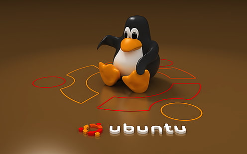 Красивая Ubuntu, логотип Ubuntu, компьютеры, Linux, Linux Ubuntu, HD обои HD wallpaper
